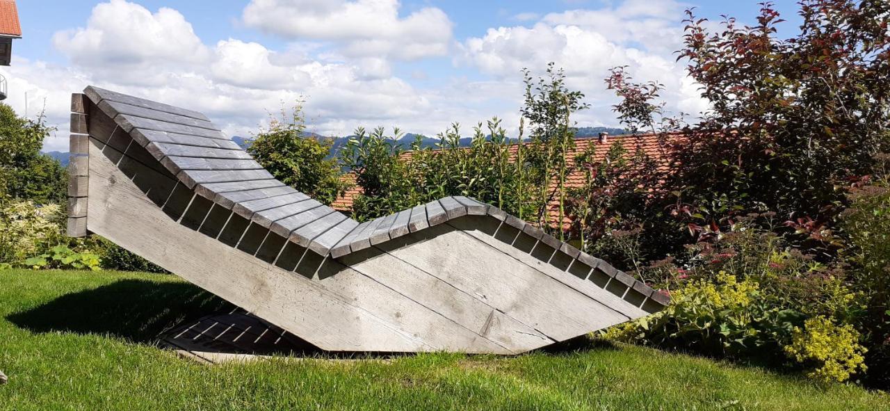 Ferienwohnung Bergblick Sulzberg  Bagian luar foto